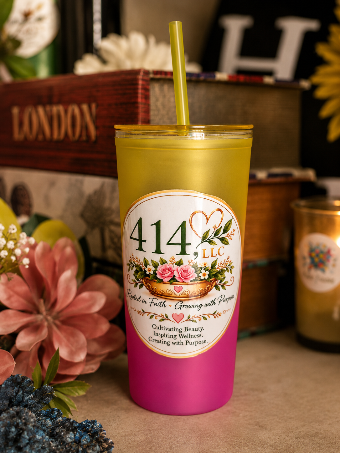 Sunset Two-Tone Tumbler