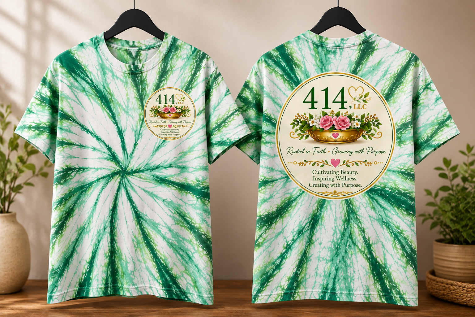 Signature Rooted-in-Faith tee